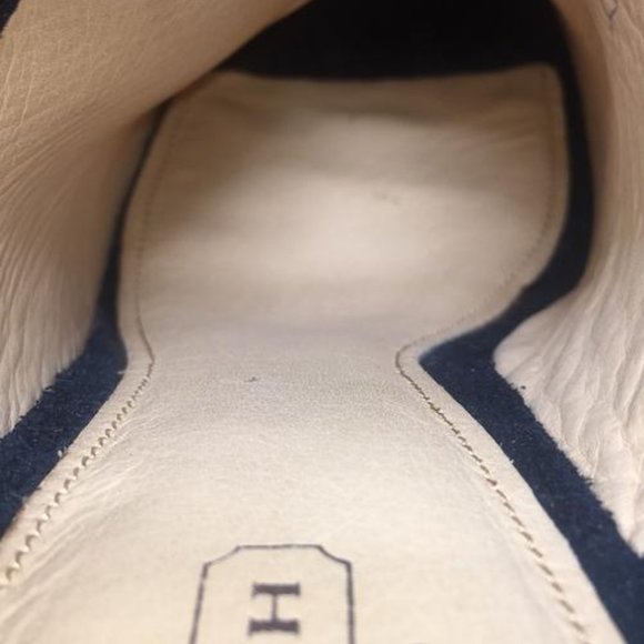 Coach Black Suede Janett Peep Toe Mules/Slides - Picture 8 of 11